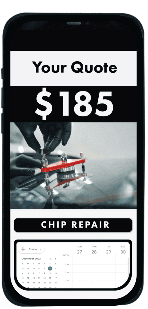 example of how much does windshield repair cost